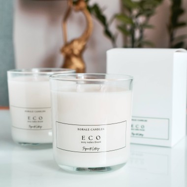Bekvapė žvakė ECO