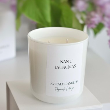 Aromatinė žvakė "Namų jaukumas"
